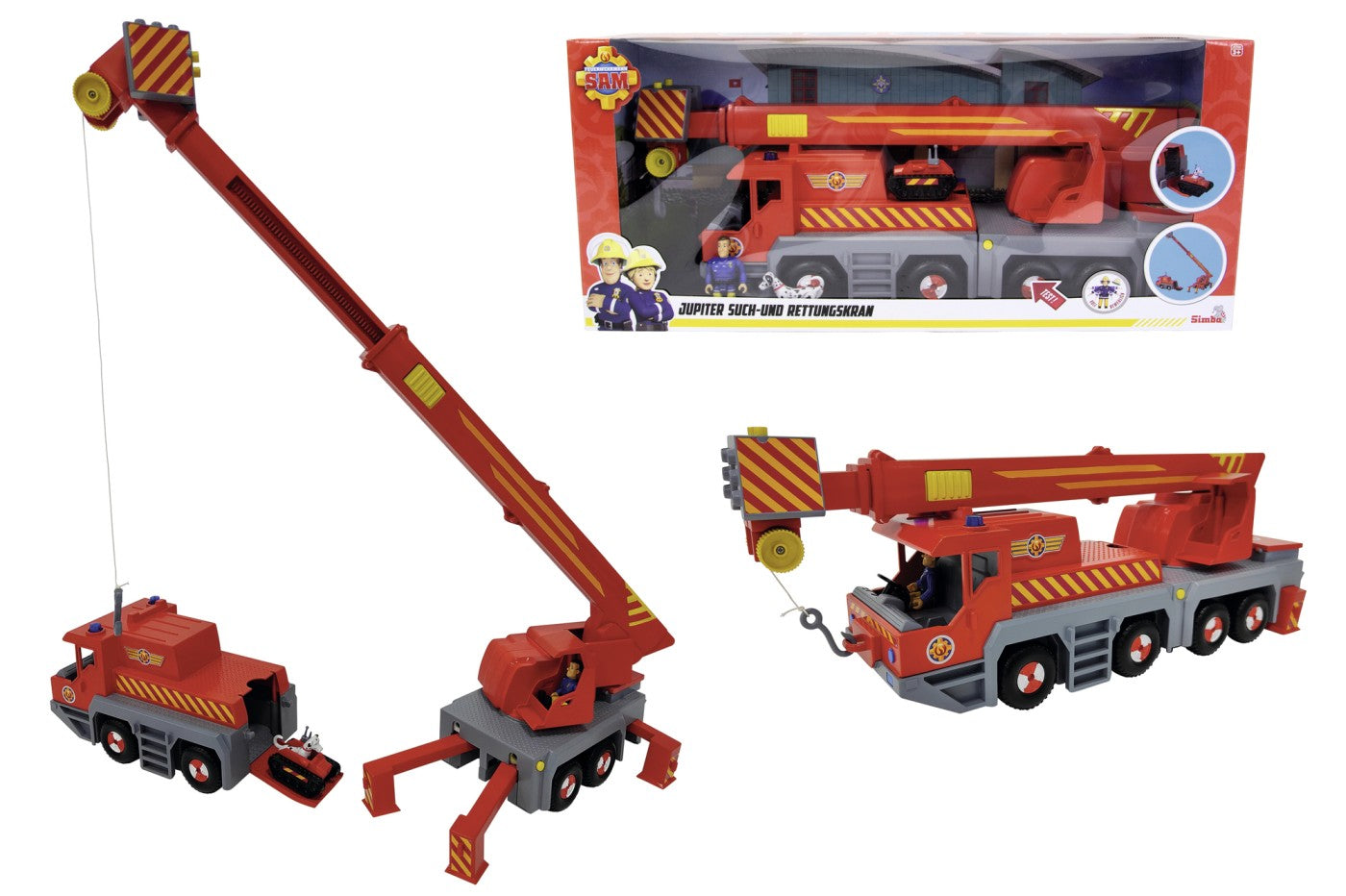 POMPIERUL SAM CAMION CU MACARA Simba - Imagine 1 [ps:3c015ce5-9330-466d-bde7-7236d093d5ca]