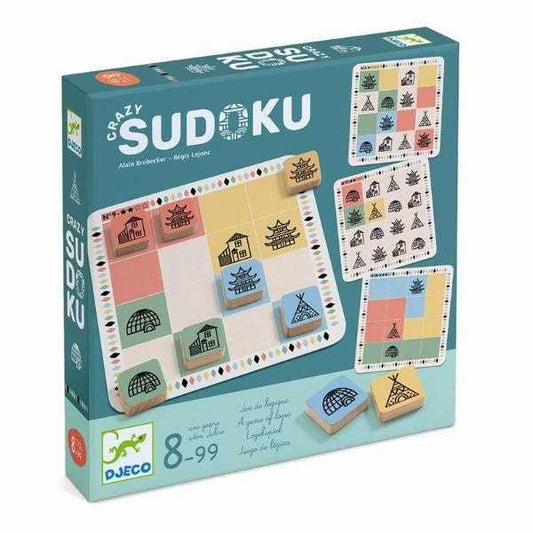 Joc de strategie Crazy Sudoku, Djeco - Imagine 1 [ps:3b3b5bd9-27c3-4857-b1a7-8a8fea0c67a5]