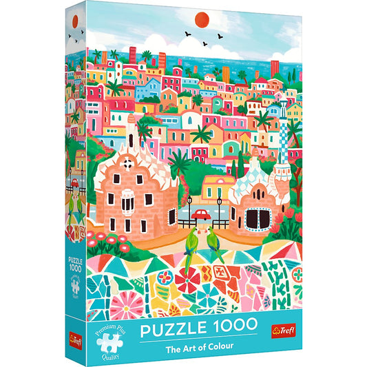 PUZZLE TREFL 1000 PREMIUM PLUS BARCELONA SPANIA - Imagine 1 [ps:17aea7fc-b93d-4b86-aee8-813fc5dfb2a2]