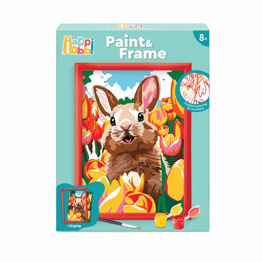 HAPPI HOBBI PICTEAZA SI INRAMEAZA IEPURAS VESEL - Imagine 1 [ps:8cefaa65-13af-4e53-981e-8e155bdfb2b5]
