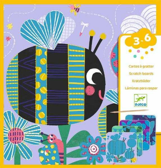 Joc creativ de razuit Insecte prietenoase, Djeco - Imagine 1 [ps:1cd72d4c-f76d-4b7b-b551-f2be8f0b87a8]