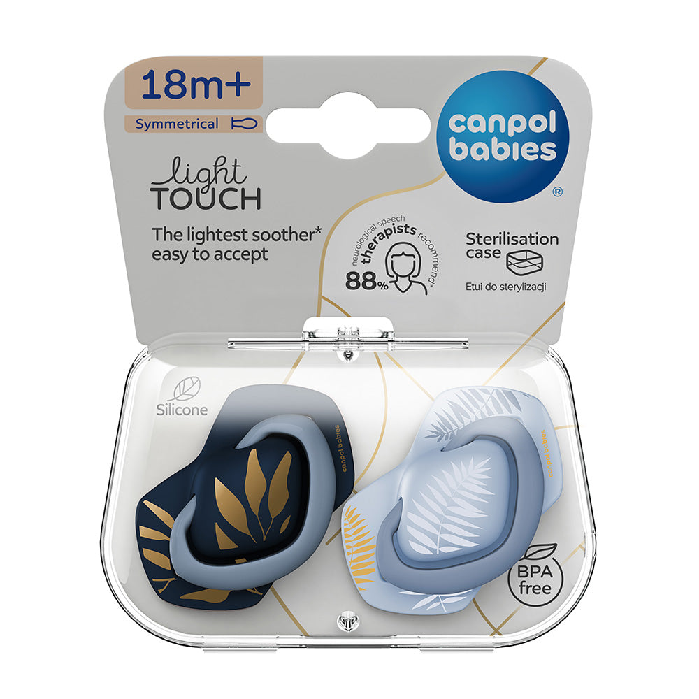 Canpol Babies Suzeta simetrica din silicon +18m Gold 2 - Imagine 1 [ps:99236397-9893-4e0e-a699-35c891f2cbf1]