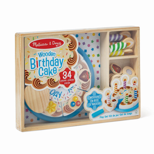 MELISSA AND DOUG SET DE JOACA DIN LEMN TORT ANIVERSAR - Imagine 1 [ps:c95dd5a8-d337-4ccb-a93b-f39fe0325ee6]