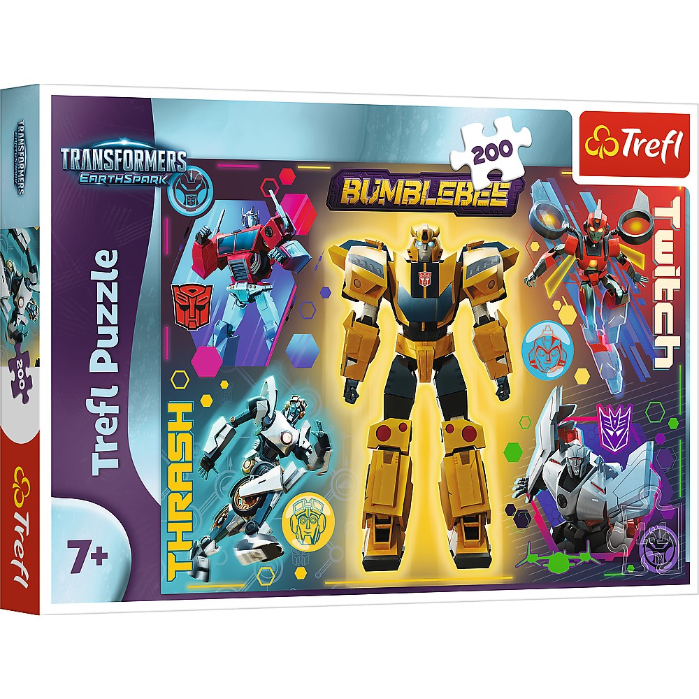 PUZZLE TREFL 200 TRANSFORMERS BUMBLEBEE - Imagine 1 [ps:b288fc6d-df18-4434-aa6b-48ec9c210dd4]