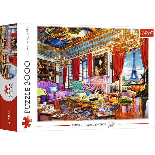 PUZZLE TREFL 3000 PALATUL DIN PARIS - Imagine 1 [ps:1d41bfc6-3230-4694-ac75-f18842057b3b]