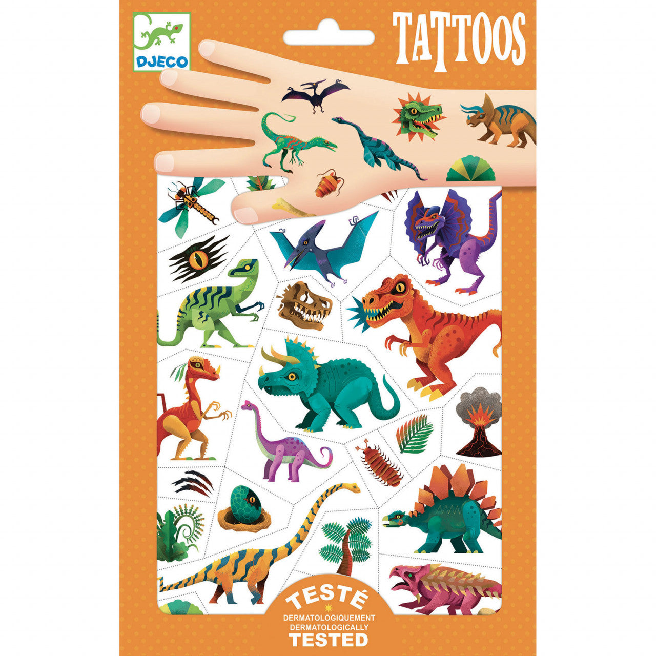 Tatuaje Dinozauri, Djeco - Imagine 1 [ps:af301167-f050-4294-8fea-5c812e6129e8]