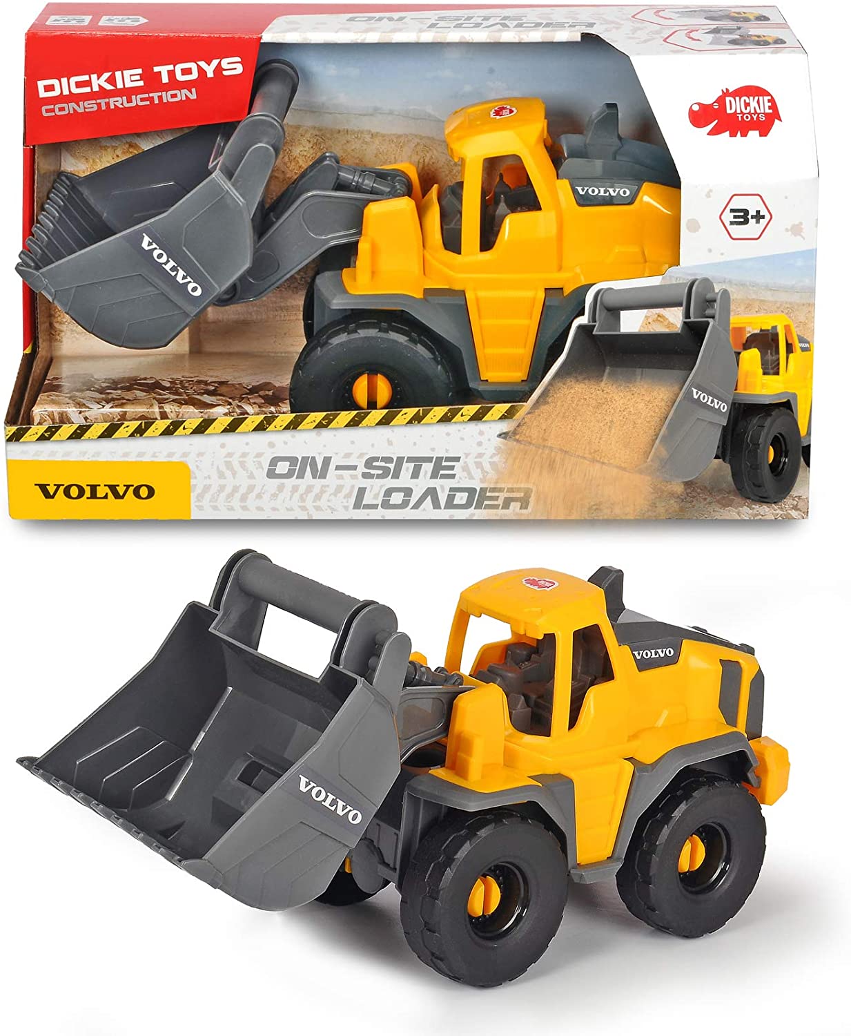 DICKIE BULDOZER VOLVO Simba - Imagine 1 [ps:62ba84f8-915d-4d45-8976-e0f783db49a2]