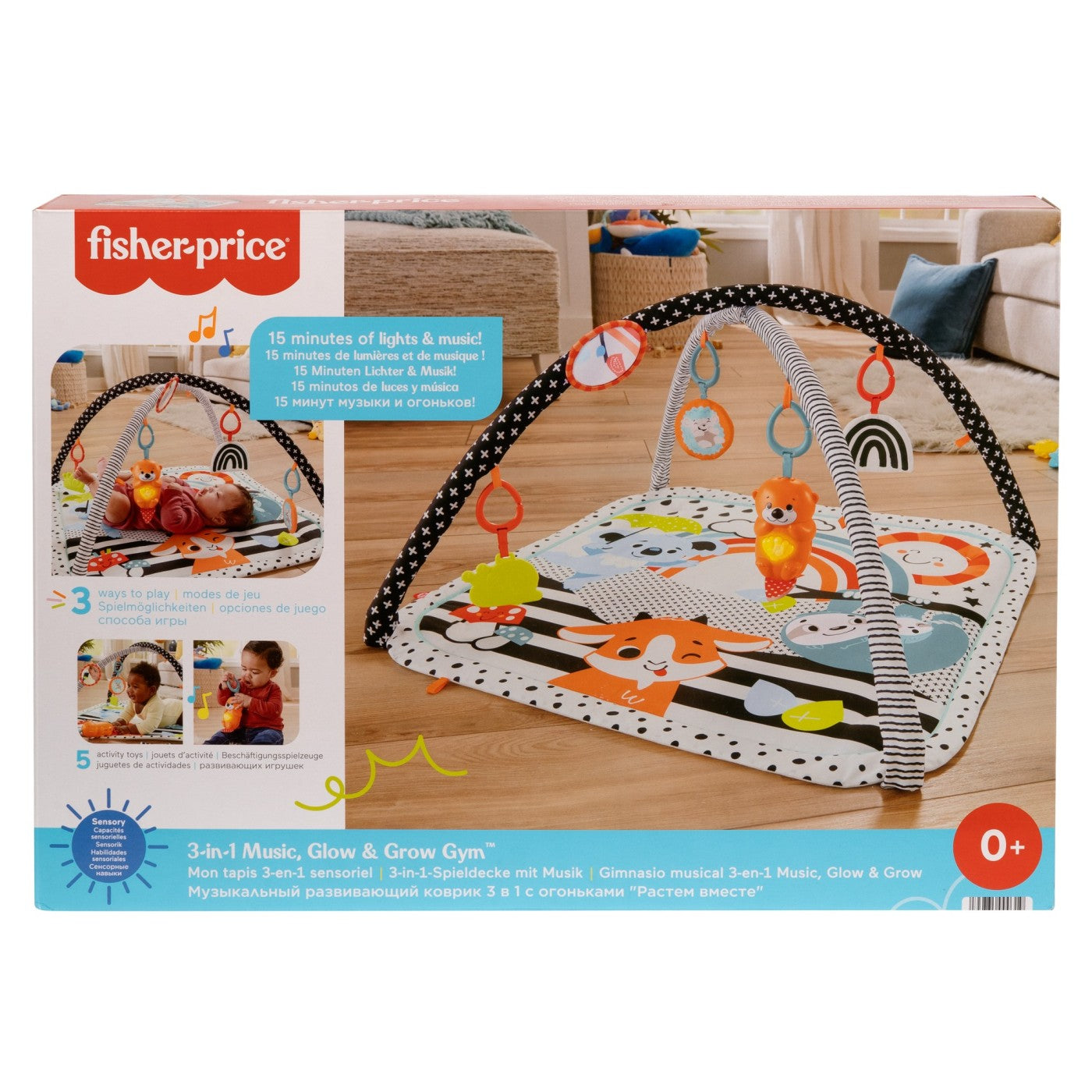 FISHER PRICE SALTEA MUZICALA 3 IN 1 CU CENTRU DE - Imagine 1 [ps:4dd4454a-d620-4e17-b069-08fa8b04cfb0]
