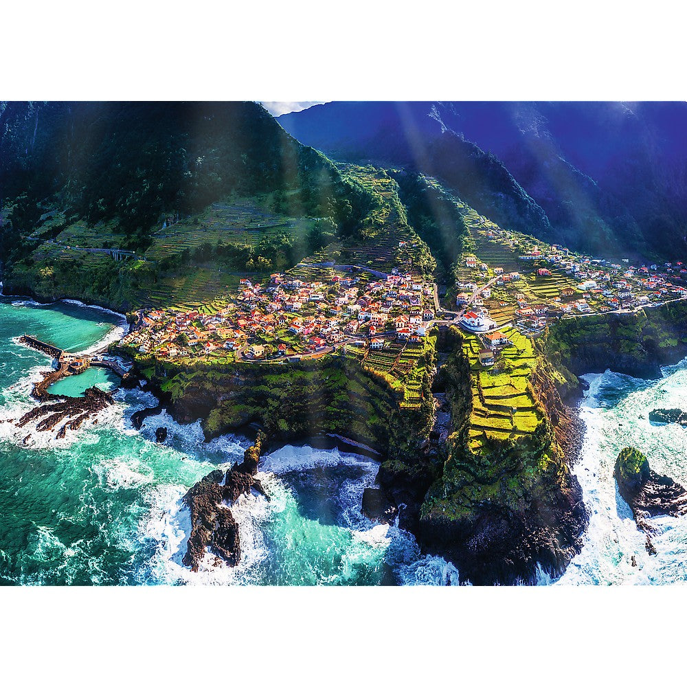 PUZZLE TREFL 1000 PREMIUM PLUS PHOTO ODYSSEY INSULA MADEIRA PORTUGALIA [ps:82d25934-7261-4c7b-a755-840915daf65e]