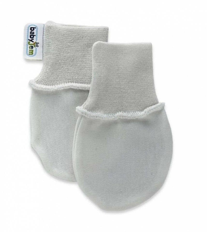 Manusi pentru nou nascuti BabyJem Baby Glove (Culoare: Gri) - Gri