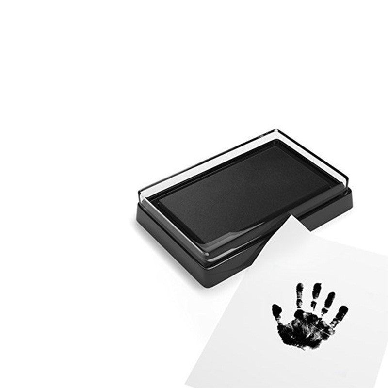 Kit rama foto tripla mobila cu cerneala pentru manuta si piciorus Drool (Culoare rama: Natur, Culoare ink: Negru) [ps:2b839bc7-1ac5-45c4-aa61-2160eba3dbc9]