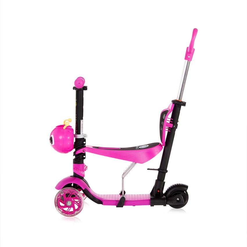 Trotinetă Copii Lorelli Junior Smart Plus, Blue & Green - Pink new (1) [ps:0e302268-4530-4220-9835-4c6c2e9fb394]