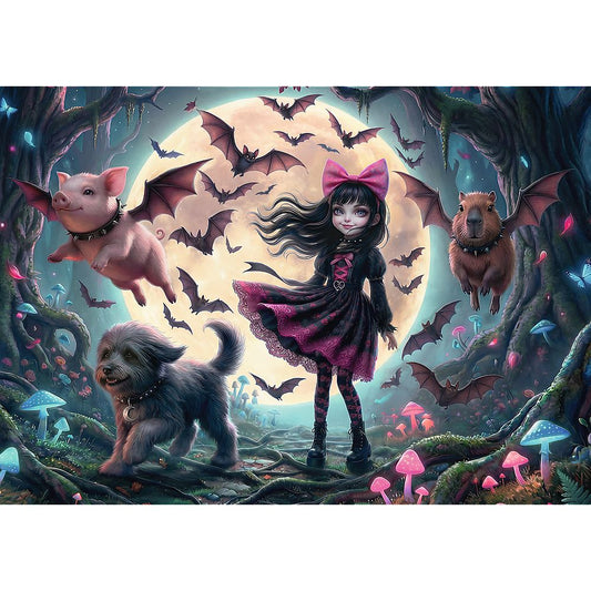 Puzzle Trefl 200 Piese - Povestiri Înfricoșătoare de pe Lună - Default Title (1) [ps:b1d6b60c-cef9-430a-aa71-1d0ab105f5e5]