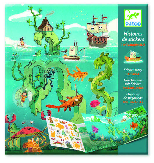 Planse cu abtibilduri repozitionabile Aventuri pe mare, - Imagine 1 [ps:87d30712-187c-4499-b723-e677e0ec3173]