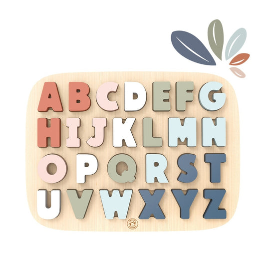 Puzzle Alfabet din lemn, Speedy Monkey - Imagine 1 [ps:87145619-d008-4bfb-b7d5-942dbc6c3765]