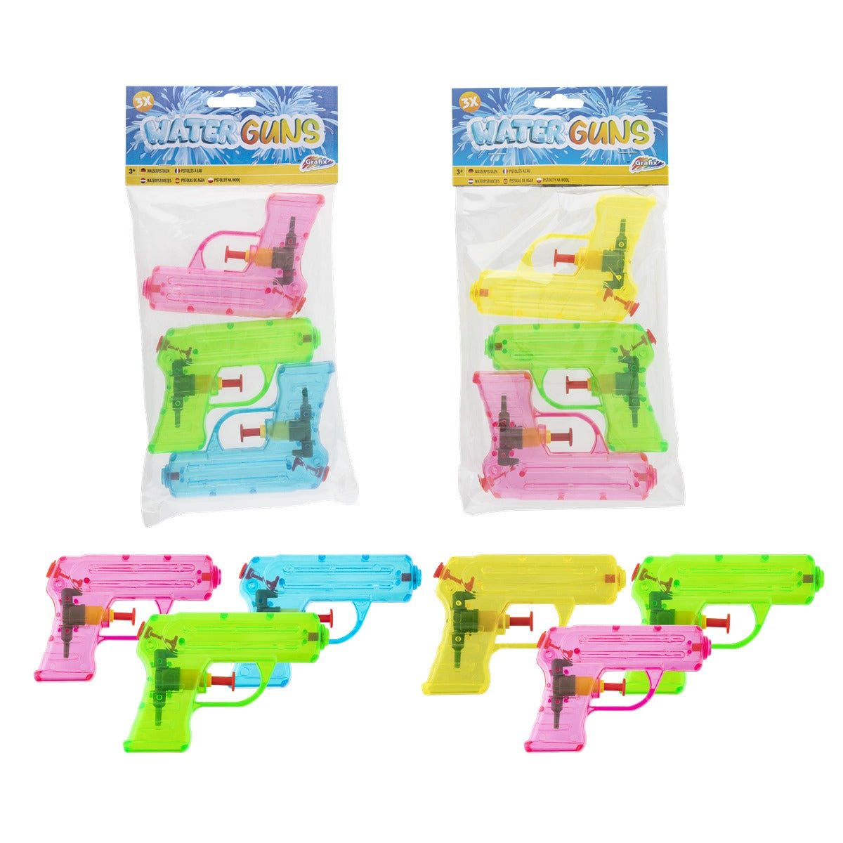 GRAFIX pistol cu apa, Jucarie vara, 9 cm - Default Title (1) [ps:e34d5715-cb29-48ed-83a9-b95a3369b32f]