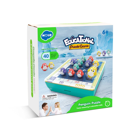 JOC INTERACTIV PUZZLE PINGUINI Jucarii Bebe - Imagine 1 [ps:398fb06d-fb10-405c-abd2-bcc16aee3f3b]