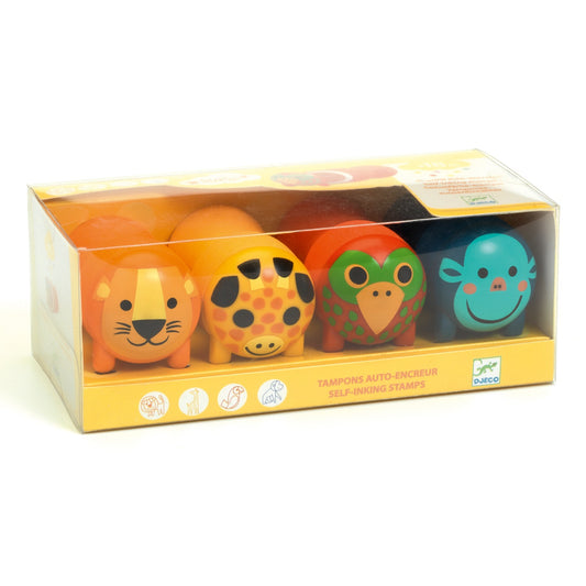 Set stampile Animale safari, Djeco - Imagine 1 [ps:b138196e-6dff-42ea-b9e3-56aa21c2b647]