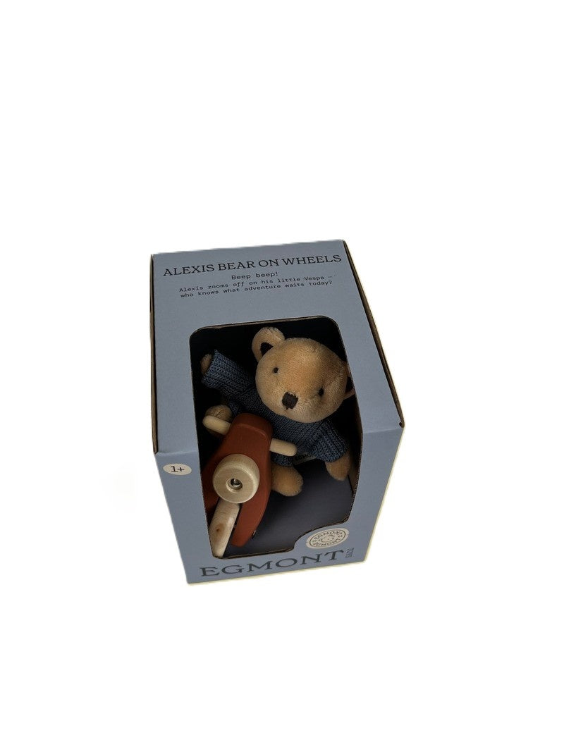 Ursuletul Alexis pe scuter, Egmont Toys - Imagine 1 [ps:86909af1-b8c0-4d36-b13f-d368a656dec2]