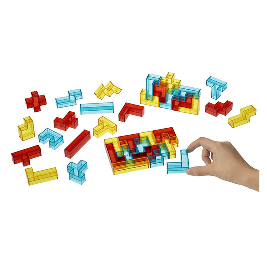 Puzzle Pentomino 3D cu Carduri Activități - Edx Education - Default Title (1) [ps:780f7f73-9d58-48d8-a442-09c1b440e732]