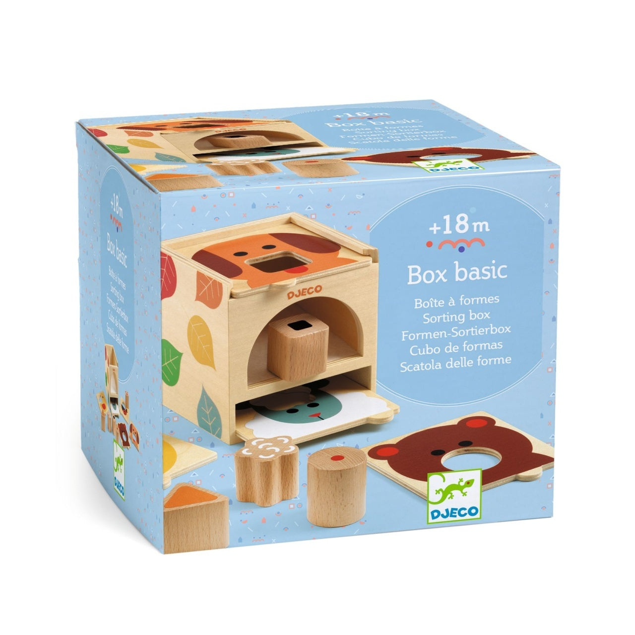 Cutie sortatoare Basic Box, Djeco - Imagine 1 [ps:120cdb8b-0fd8-4f59-ac83-8aa9aca1ca1e]