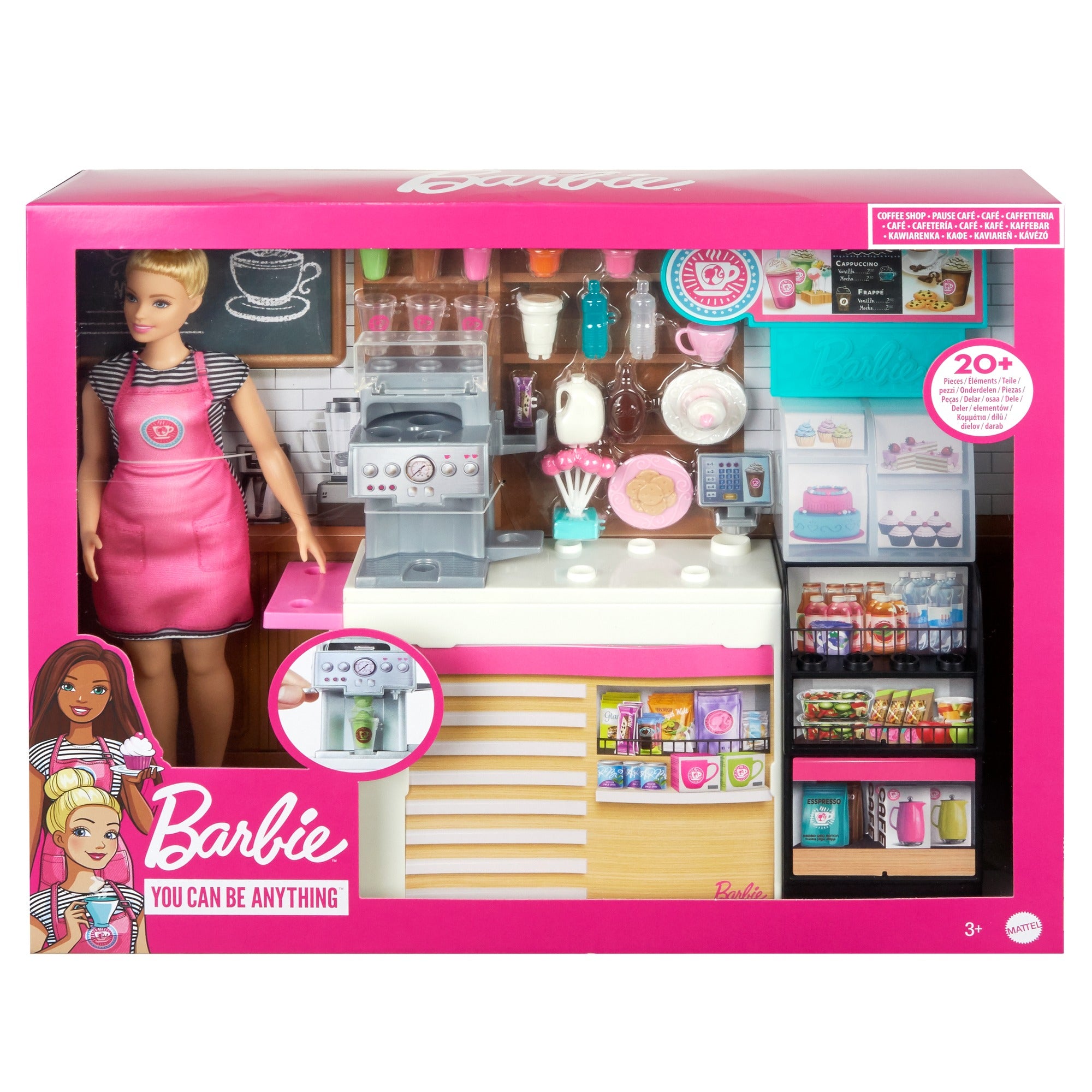 BARBIE  SET CAFENEA CU 20 DE ACCESORII Mattel - Imagine 1 [ps:433278c0-8b62-4966-abd2-84009b6d0517]