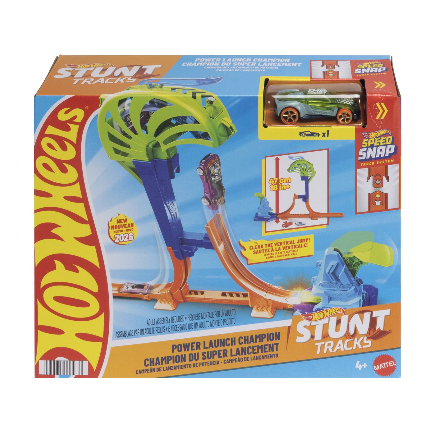 HOT WHEELS STUNT TRACKS PISTA PENTRU CASCADORII - Imagine 1 [ps:8325b37a-4e78-4812-93be-958d9bb99fe9]