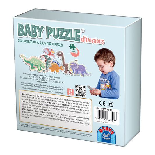 Puzzle D-TOYS Dinozauri cu Piese Mari pentru Copii - Default Title (1) [ps:32f03140-0b9a-4b49-afed-3ce36533fa64]