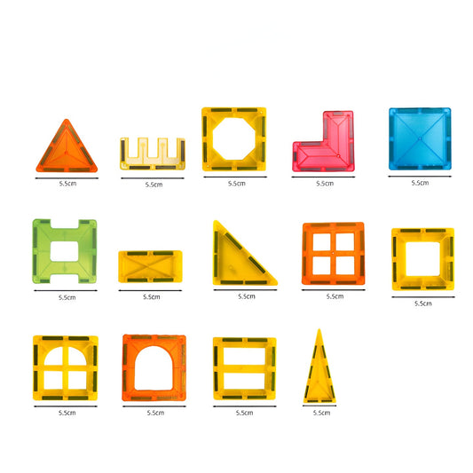 Set 120 Piese Magnetice de Construcție Flippy, 3 Ani - Geometrice (1) [ps:028af26d-9e37-4e30-88cf-5c843f473e9c]