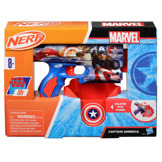 NERF BLASTER MARVEL CAPTAIN AMERICA Hasbro - Imagine 1