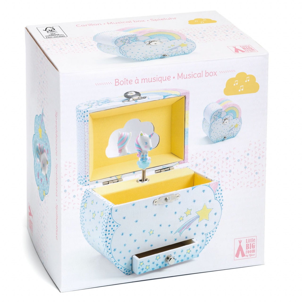Cutie muzicala Visul unicornului, Djeco - Imagine 1 [ps:37a2860b-0bda-4006-b1e0-f7270177c7a7]