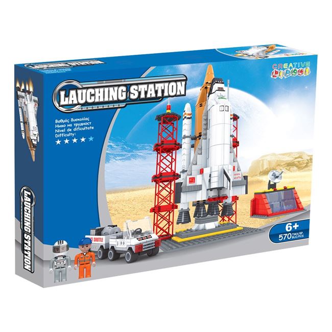 Cuburi Construcție Lansator Rachete Jumbo - 570 Piese - Default Title (1) [ps:2dec4695-62d0-42e9-be66-08cb12e06b1c]