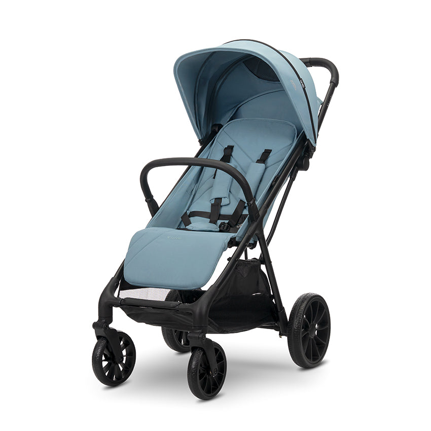 Carucior pentru copii, Nuvella, pliere cu o mana, spatar reglabil multipozitie, copertina extensibila, 0-48 luni, pana la 22 kg [ps:b2e6fbba-3a70-4e0f-bb8e-9ac9a34239e3]