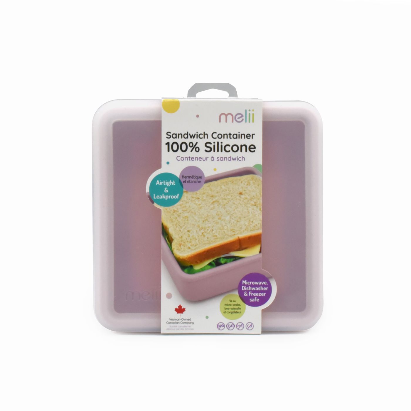 RECIPIENT SILICON PENTRU SANDWICH, MELII, PINK - Imagine 1 [ps:24cd2f62-bfcf-4bfb-9236-b312bfaa3d9e]