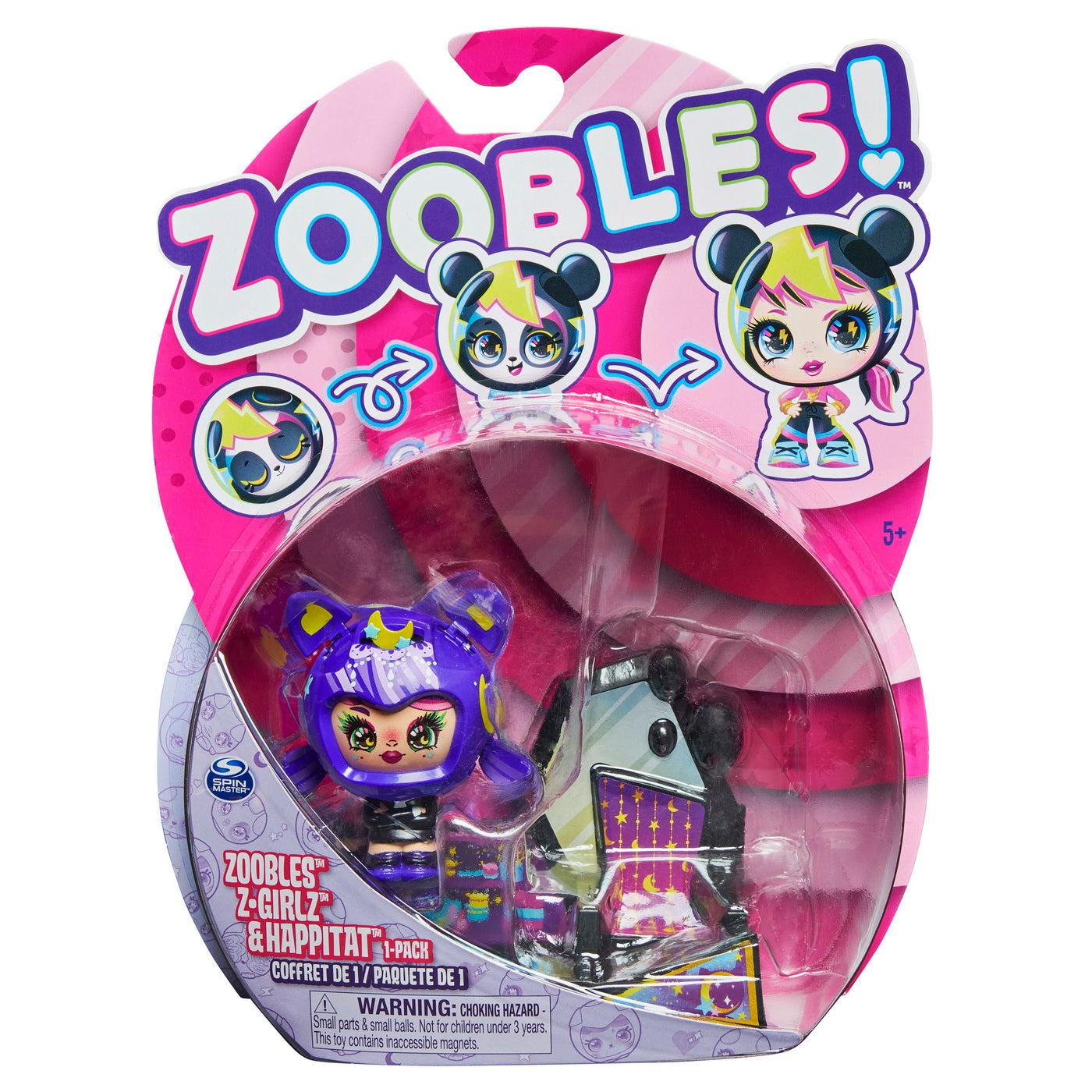 ZOOBLES Z-GIRLZ FIGURINA DE TRANSFORMARE FETITA PISICUTA - Imagine 1 [ps:5055f5be-bfa8-4681-903f-5ae02248a530]