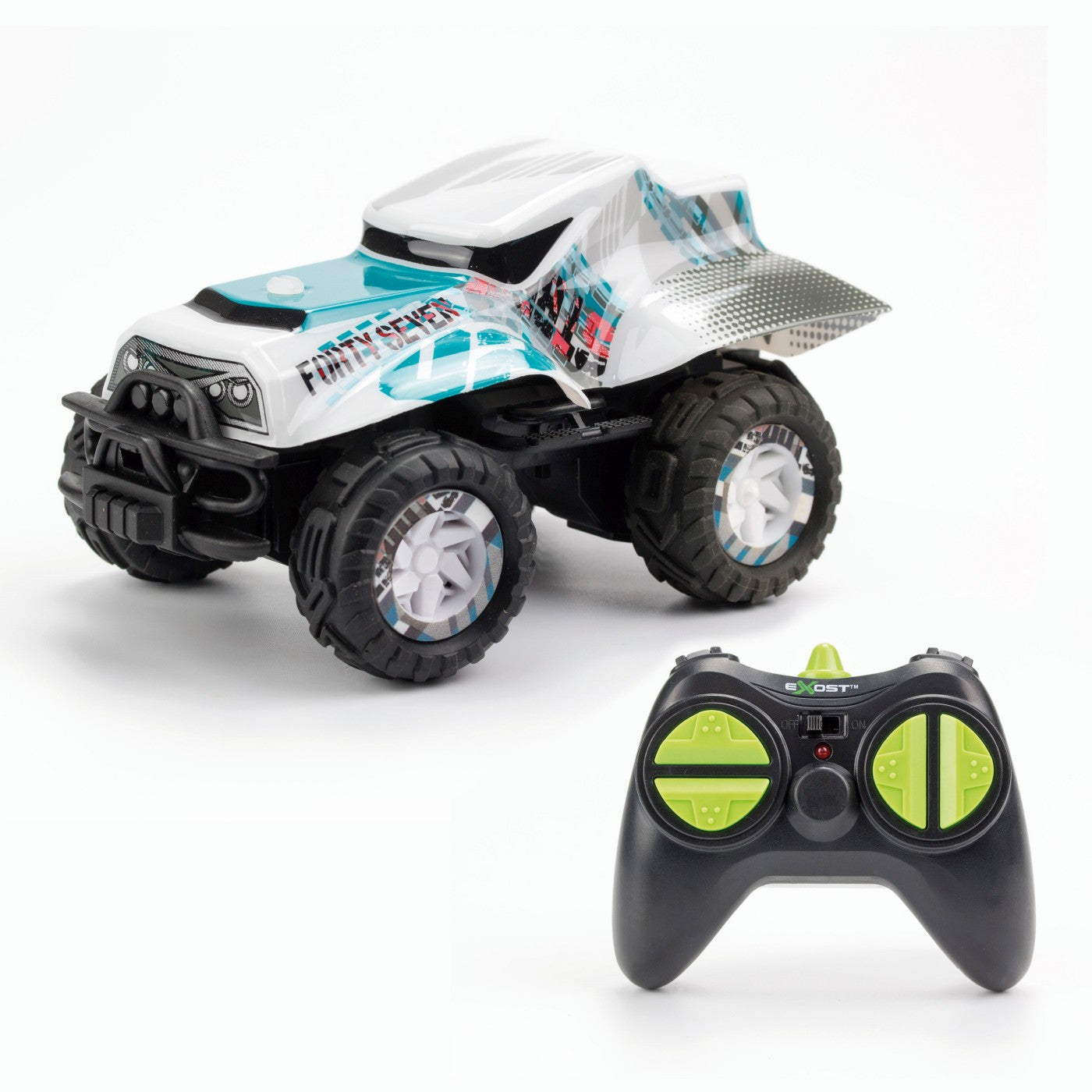 SILVERIT EXOST MASINA CU TELECOMANDA X MONSTER ALBA - Alb [ps:e5d20293-07fc-4198-ad93-3ad2a5ac7923]
