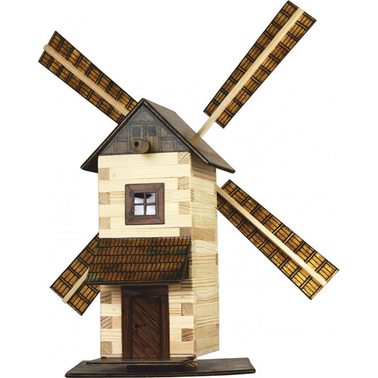 Set constructie arhitectura Moara de vant, 137 piese din - Imagine 1 [ps:8acce7a4-4c26-456e-8ba2-28073fbfb350]