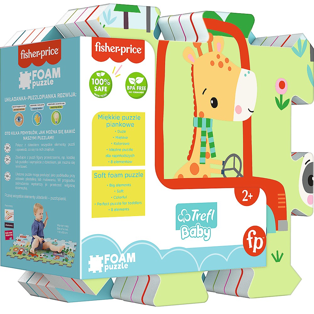 PUZZLE TREFL DN SPUMA FISHER PRICE PRIETENII SIMPATICI - Imagine 1