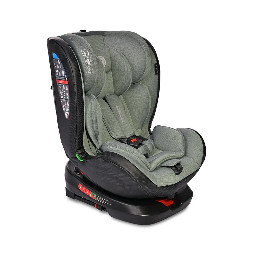 Scaun Auto Lorelli Nebula i-Size, Rotativ, 0-12 Ani, Black - Iceberg Green (1) [ps:1f24aa6a-e2da-4350-a745-c118614cfafd]