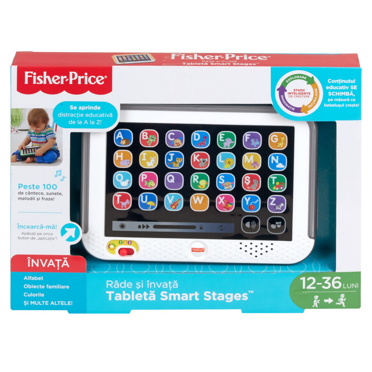 TABLETA EDUCATIVA CU 3 NIVELURI DE DEZVOLTARE LIMBA - Imagine 1 [ps:1a90790b-73e1-4c6b-98a0-69d16d6101de]