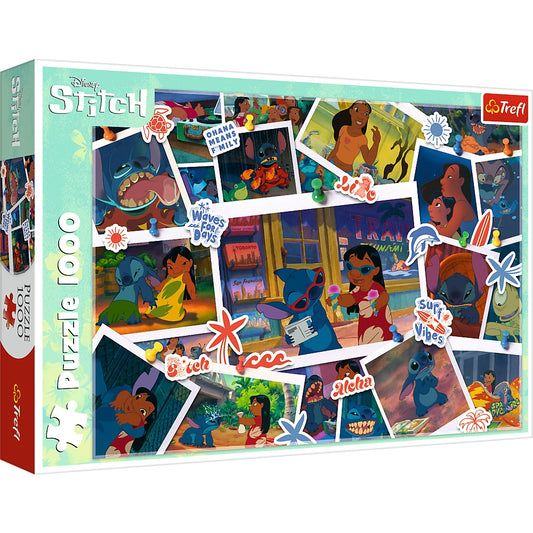 PUZZLE TREFL 1000 DISNEY LILO SI STITCH DULCI AMINTIRI - Imagine 1 [ps:87349ee8-003d-4da5-a923-ed0281ffc053]