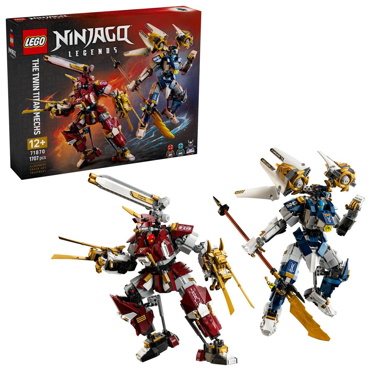 LEGO NINJAGO Roboții Titan Gemeni 71870 - Set de Construcție - Default Title (1) [ps:67f849b0-f082-4e60-be20-962c8e0e0fdb]