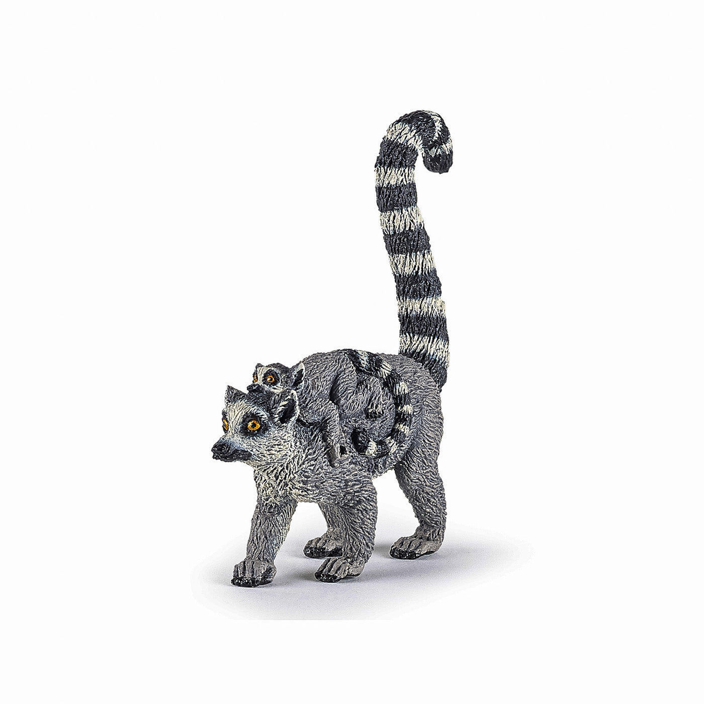 PAPO FIGURINA LEMUR CU PUI - Imagine 1