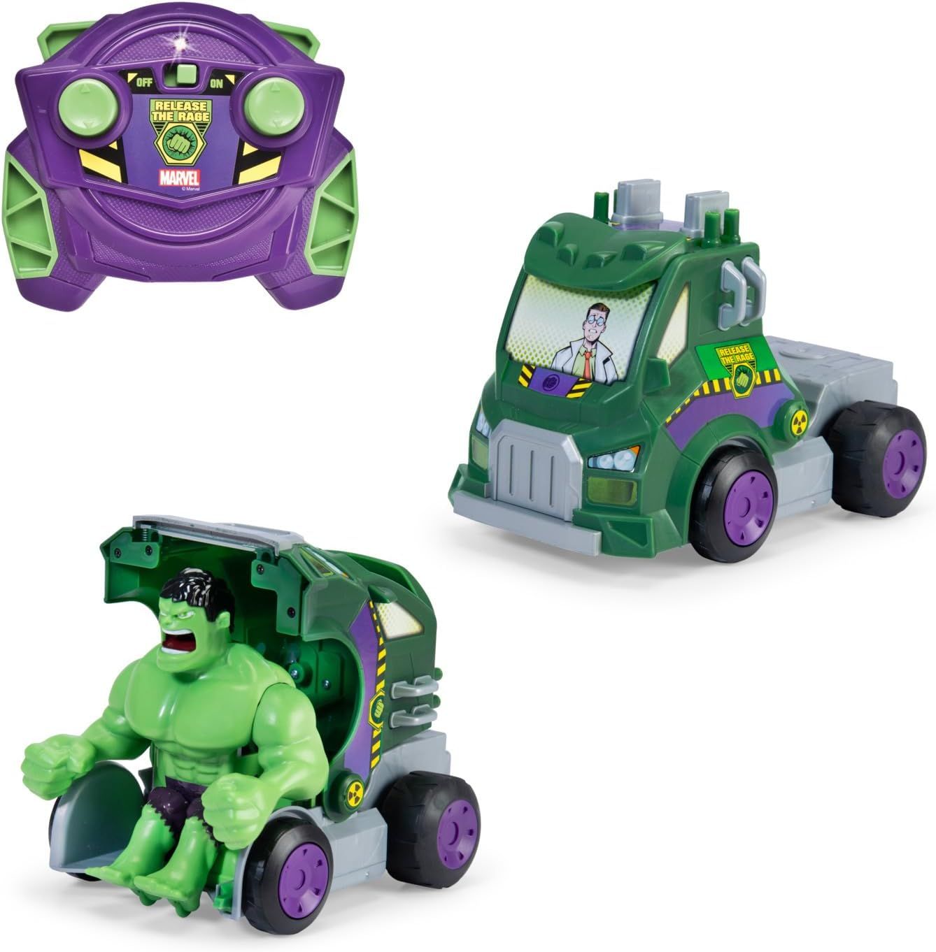 Mașină RC Hulk Smash Dickie Toys Marvel - Simba - Default Title (1) [ps:de5bcfe4-4d0a-417e-b1bf-5eec7aa2d069]