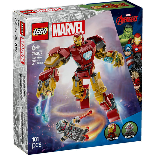 LEGO SUPER HEROES ROBOTUL IRON MAN VS. ULTRON 76307 - Imagine 1