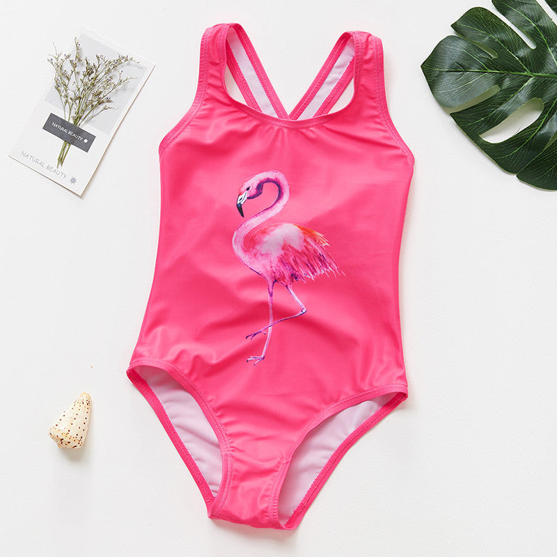 Costum de baie Roz bombon cu flamingo Drool (Marime: 100) - Imagine 1 [ps:4b23e31c-0b78-4db4-82e0-d657c5f8bb8d]