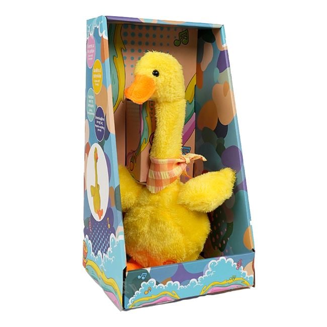 Rata Interactivă DJ Jumbo - Dansează și Repetă, 32cm - Galben (1) [ps:7a29f9e9-686a-4381-9df6-fc4eafd25c70]