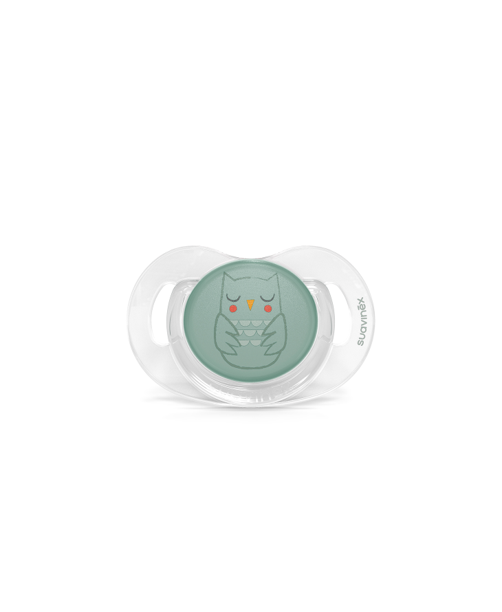 Suzetă anatomică SX Pro din silicon Premium 0-6m Bufniță mentă Bonhomia [ps:067266a8-a502-45cf-9860-c3df723133bd]