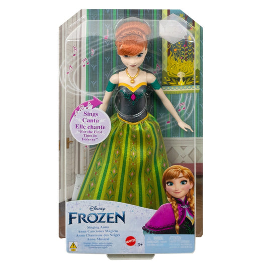 DISNEY FROZEN PAPUSA ANNA CANTAREATA Mattel - Imagine 1 [ps:ac4cc60d-7e03-47a3-b471-f5c0239f6811]