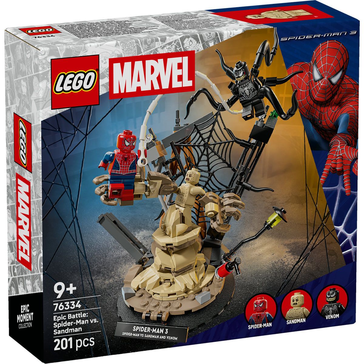 LEGO MARVEL BATALIE MEMORABILA OMUL PAIANJEN VS SANDMAN - Imagine 1